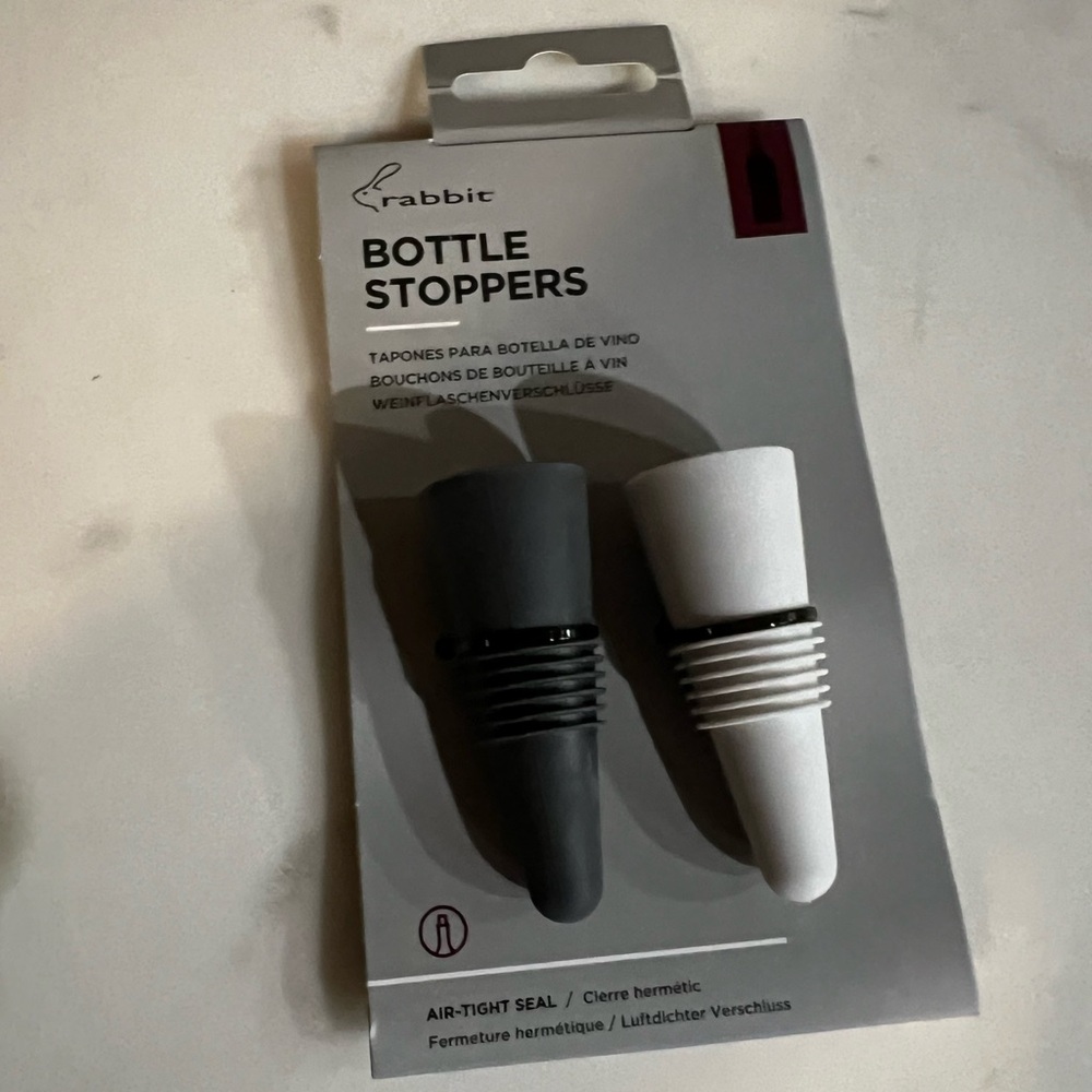 Rabbit bottle stopper for wine